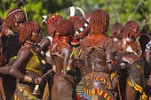 Hamer women at a ceremony - Omo valley Ethiopia