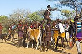 Hamer people at a ceremony - Omo valley Ethiopia  ; When Ukuli 