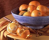 Oranges in a dish