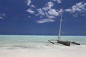 Balenciers sailboat on the beach - Zanzibar Tanzania 