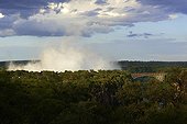Water vapor above the Victoria Falls - Zambia / Zimbabwe 
