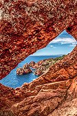 Natural Arch - Cap Esterel  Cote d'Azur France 