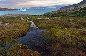 Iceberg the bottom of Scoresbysund - Greenland