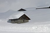 Snowy winter Chalet - Aravis Alps France 