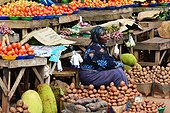 Fruit and vegetable market - Kampala Uganda