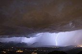 Storm on Bornes-Aravis - Haute-Savoie, France
