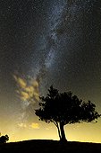 The Milky Way in the Jura sky, Crest Colombier , Ain, France