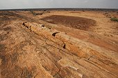 Mudanda rock or Rock of dried meat, Tsavo East National Park, Kenya