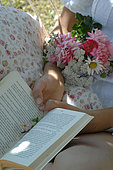Reading in the country - Relaxing moment - Garden and rest