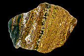 spherulitic or orbicular chalcedony, "ocean jasper", Madagascar, cryptocrystaline quartz