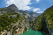 Lac de Sainte-Croix, Gorges du Verdon, Alpes Haute Provence, France, Europe