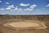 Volcanic crater of Wabah, Najd Plateau, Saudi Arabia