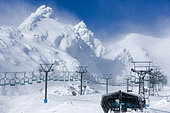 Whakapapa skifield, Manawatu-Wanganui, North sland, New Zeland