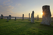 Standing Stones, Callanish, Isle of Lewis, Hebrides, Scotland