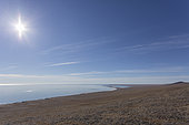 Coastal landscape, Wrangel Island, Chukotka, Russia