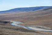 Mammuth river, Wrangel Island, Chukotka, Russia