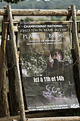 Championnat de France d’imitation de brame de cerf au parc animalier de Sainte-Croix à Rhodes, Lorraine, France
