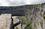Geological cirque of Creux du Van, Jura, Switzerland