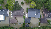 Harvey hurricane effect, Houston, Texas, USA - August / September 2017