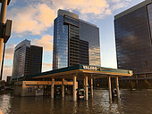 Harvey hurricane effect, Houston, Texas, USA - August / September 2017
