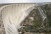 Almond Dam (Dam of Almendra) Spain's highest dam, near Almendra Castile and Leon , Spain