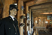 Forest guard, Museum of the Schlitte and the Crafts of the wood, Muhlbach sur Munster, Haut-Rhin, Alsace, France