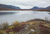 Tangle lake (mile 21), Denali Highway: from Paxson to Cantwell, Alaska, USA