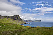 Cliff, Neist Point, Isle of Skye, Scotland, United-Kingdom