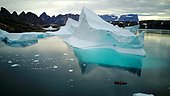 Kayaks and Icebergs, Bear's Archipelago, East Coast Greenland