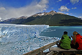 The Perito Moreno Glacier, Los Glaciares National Park. Argentine.