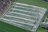 Chemical treatment on a farm plot, Doubs (25), Franche-Comté, France