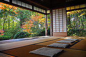 Takeguchidera temple in autumn in Kyôto, Japan