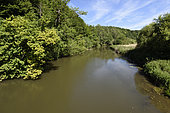 The Bourbeuse river will throw itself in the Allaine which will be named now Allan, Allenjoie, Doubs,