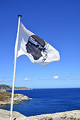 Corsica flag, Corsica, France