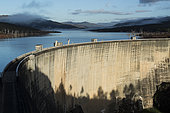 Hydroelectric dam of Lake Yaté. New Caledonia.