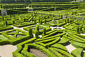 Gardens of Villandry Castle, France