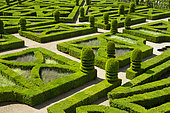 Gardens of Villandry Castle, France