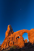 North and South Window, Arches National Park, Colorado Plateau, Utah, Grand County, Usa