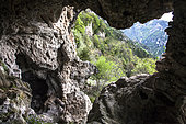 Cave, Regional Nature Reserve of Saint Maurin, La-Palud-sur-Verdon, Verdon Regional Nature Park, Alpes de Haute Provence,