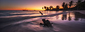 Sunset on Nosy Iranja, a beautiful islet of Madagascar