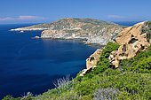 Punta de la Revellata: desert of the region of Balagne, Corsica