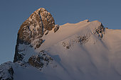 Mount Gardy in the Valaisan Alps, Switzerland.