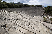 Epidaurus Theater, Peloponnese, Greece.