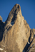 Les Drus, in the Mont-Blanc massif, Haute-Savoie, Alps, France
