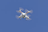 DJI PHANTOM 3 STANDARD drone in flight.