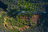 Vineyard, Rural landscape, Tiagua, Lanzarote Island, Unesco Biosphere Reserve, Canary Islands, Spain, Europe