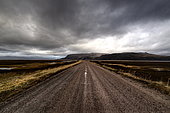 Road in the Varanger Peninsula, Finnmark, Norway