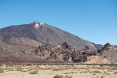 Road to the Pico del Teide, Tenerife, Canary Islands, Spain