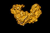 Gold nugget, Western Austaralia, Australia FROM THE PROJECT: METAL MAGIC: An Inordinate Fondness For Metals; The Metals That We Need to Run Our Civilization and the Minerals That We Get Them From