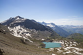Natural Reserve of the Cirque du Grand Lac des Estaris (2555m), Orcières Merlette, Écrins National Park, Hautes-Alpes, France
